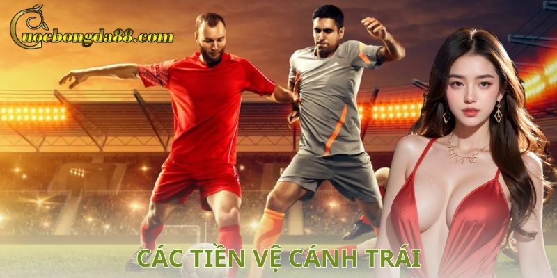 Cách chơi các tiền vệ cánh trái