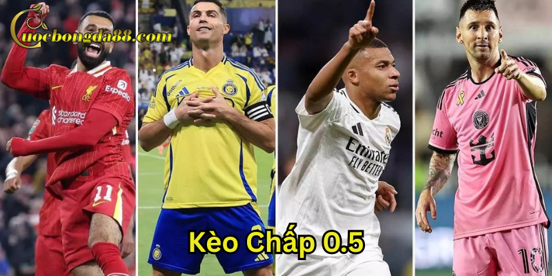 Kèo chấp 0.5 là gì?