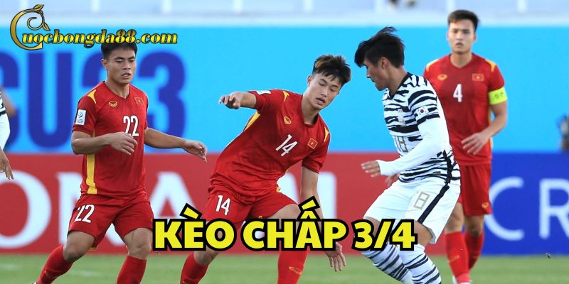 Bí quyết soi Kèo Chấp 3/4 thắng lớn