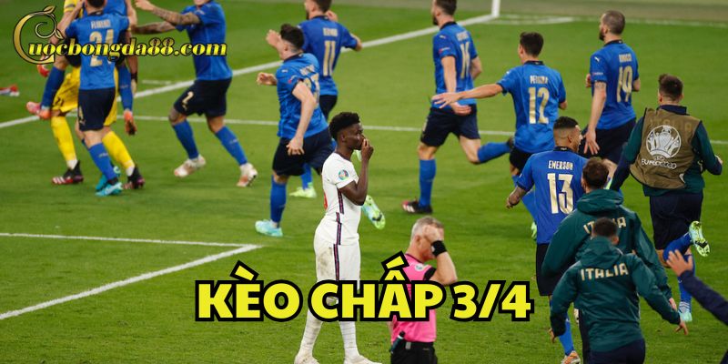 Hướng dẫn tìm hiểu về Kèo Chấp 3/4