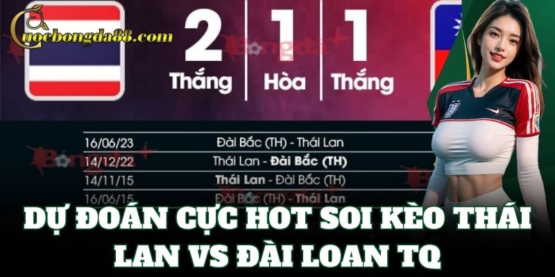Dự đoán cực hot Soi Kèo Thái Lan Vs Đài Loan TQ