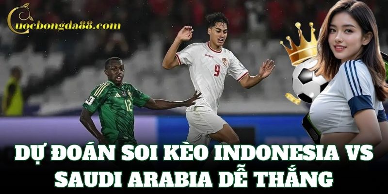 Dự đoán Soi Kèo Indonesia Vs Saudi Arabia dễ thắng