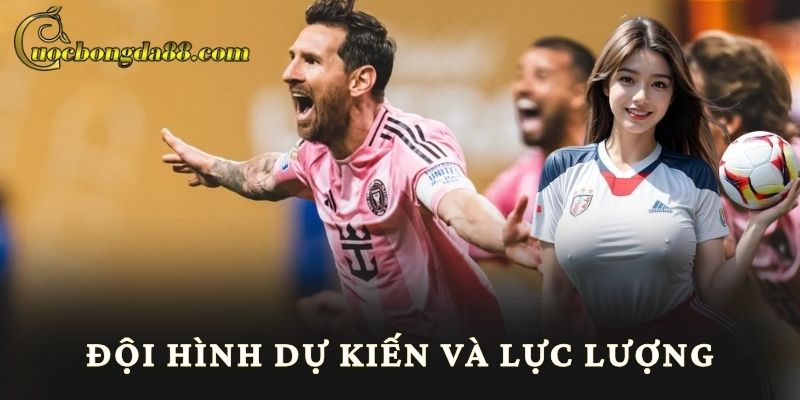 Đội hình dự kiến và lực lượng