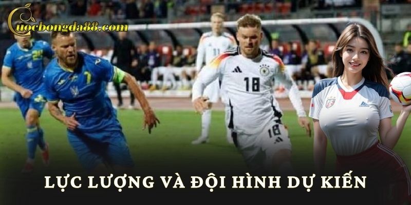 Lực lượng và đội hình dự kiến