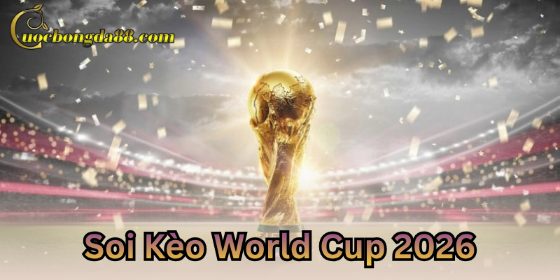 Soi Kèo World Cup 2026 cập nhật tỷ lệ mới