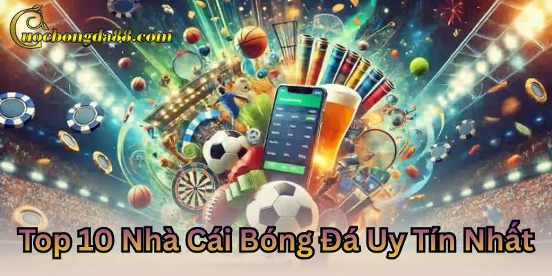 Bảng xếp hạng top 10 nhà cái bóng đá uy tín