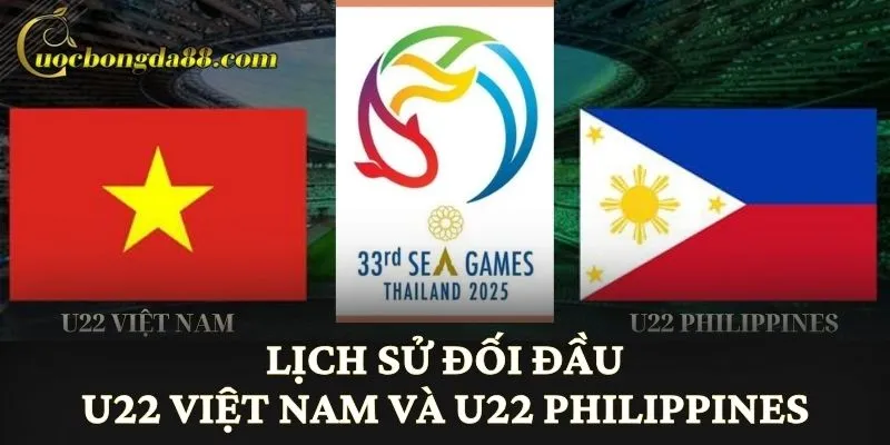 Lịch sử đối đầu U22 Việt Nam và U22 Philippines