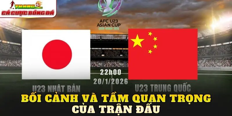 Bối cảnh và tầm quan trọng của trận đấu