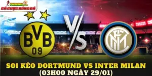 Soi Kèo Dortmund vs Inter Milan (03h00 Ngày 29/01)