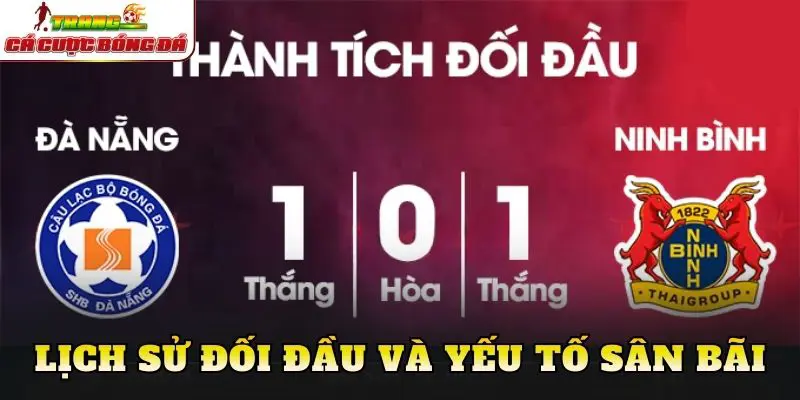 Lịch sử đối đầu và yếu tố sân bãi