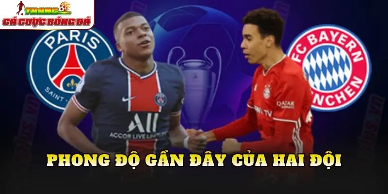 Phong độ gần đây của hai đội