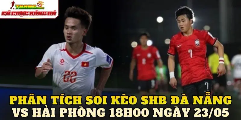Phân tích soi kèo SHB Đà Nẵng vs Hải Phòng 18h00 ngày 23/05
