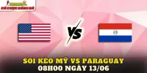 Soi Kèo Mỹ Vs Paraguay 08h00 Ngày 13/06